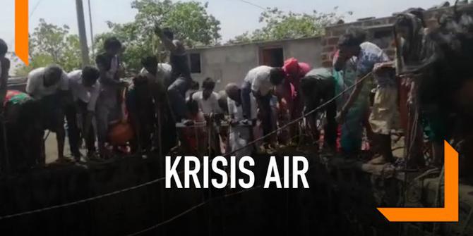 VIDEO: Kekeringan, 80 Keluarga Pertaruhkan Nyawa Demi Dapatkan Air