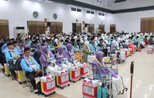 Pemberangkatan Haji Ciamis: 439 Calon Jemaah Terbang Perdana dari Kertajati Menuju Tanah Suci