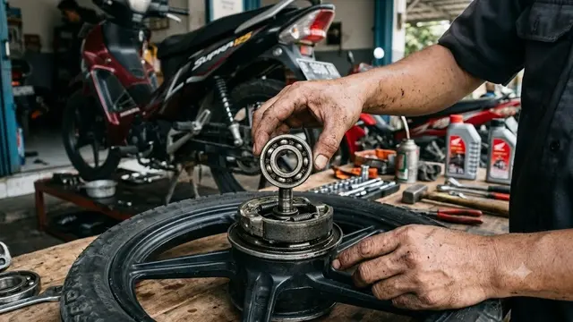 Penyebab Kerusakan dan Tips Merawat Bearing Roda Supra X 125