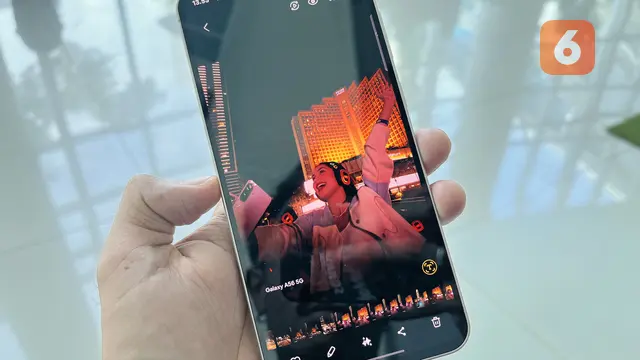 Hasil Foto Samsung A56 5G. Liputan6/Reanthonio Oktovier Sinanu