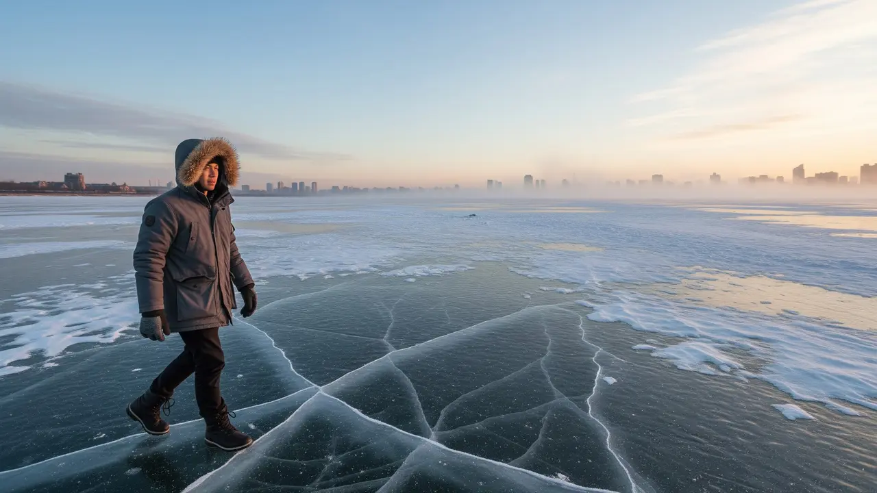 Prompt Gemini AI Viral untuk Edit Foto Liburan di Harbin China