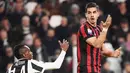 Andre Silva - Pemain asal Portugal ini pernah merasakan keterpurukan yang dalam saat berada di AC Milan pada musim 2017. Silva dianggap gagal bersinar lantaran hanya mampu mengoleksi 10 gol dari 41 penampilan di musim debutnya. (Foto:AFP/Marco Bertorello)