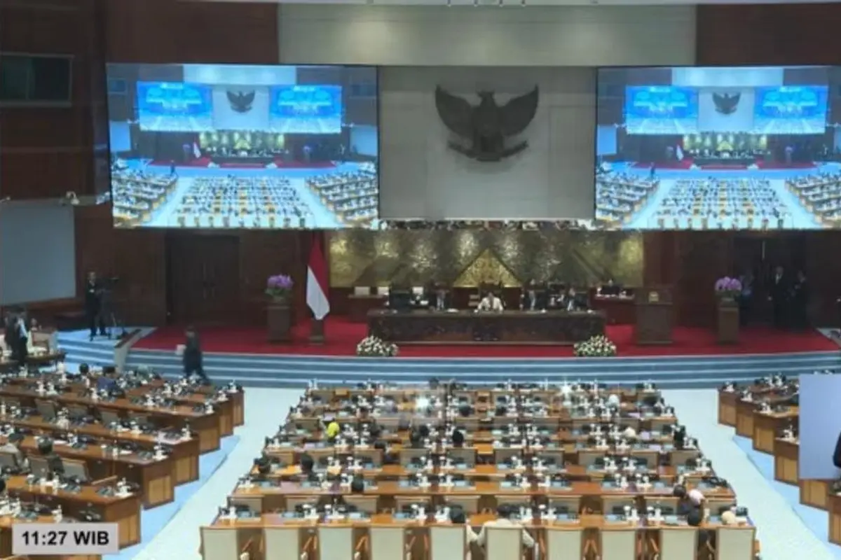 Rapat Paripurna ke-17 Masa Persidangan IV Tahun Sidang 2025–2026.