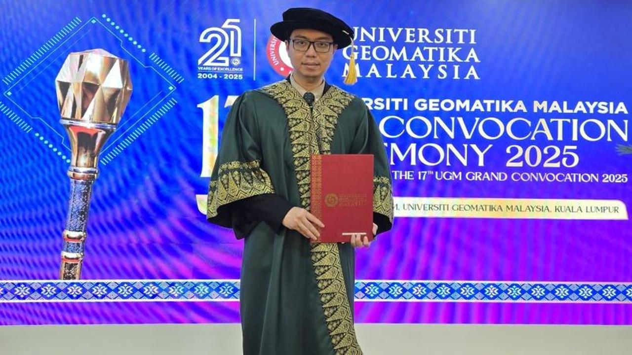 Ariawan Gunadi Raih Gelar Profesor dari Universiti Geomatika Malaysia, Perkuat Kolaborasi Pendidikan Internasional