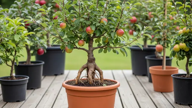 Cara Membuat Pohon Buah Mini Tetap Pendek Tapi Produktif/Gemini AI