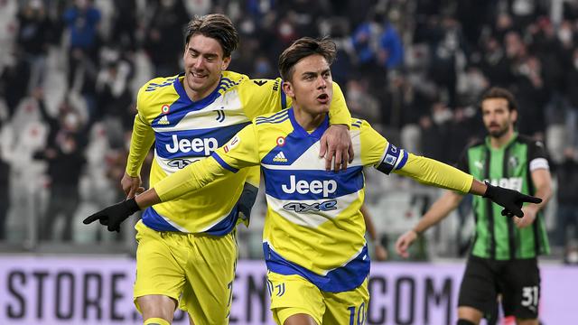 Juventus advances to the Coppa Italia semifinals after defeating Sassuolo