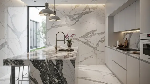 Model Dapur Cantik Minimalis Terbaru (Image by Gemini AI)