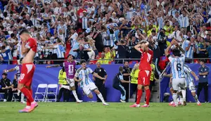Argentina Susah Payah Jinakkan 10 Pemain Swiss, 2 Gol Extra Time Jadi Penentu ke Semifinal
