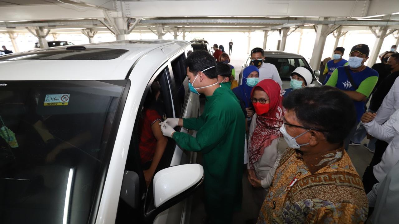 Sentra vaksinasi Indonesia Bangkit