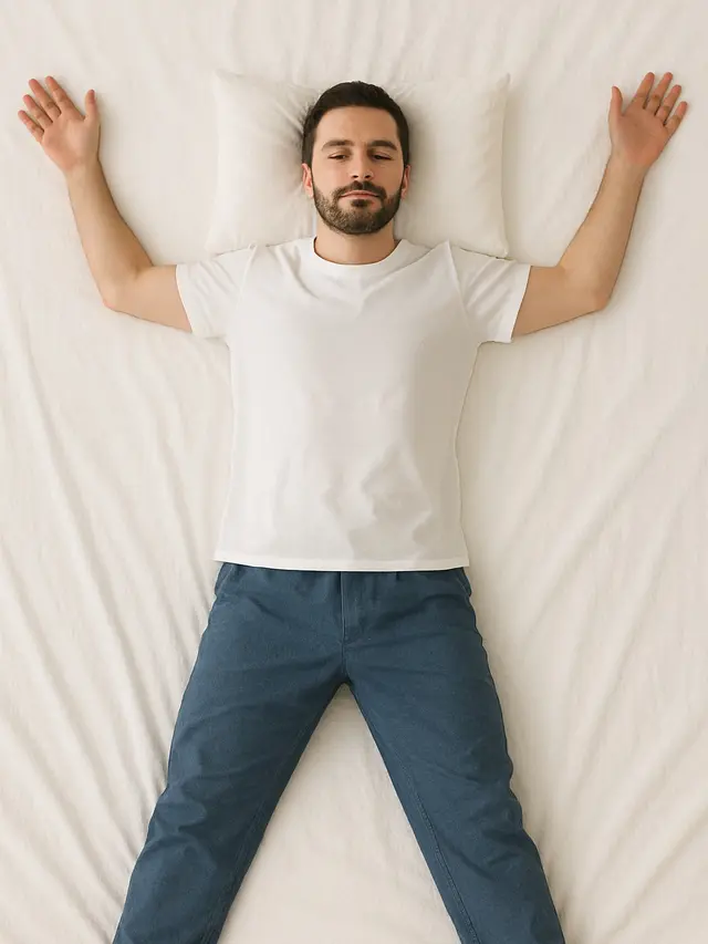 Posisi Starfish (Bintang Laut). Posisi Tidur Ini Bisa Ungkap Kepribadian Sosialmu