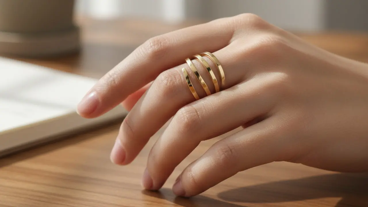 Cincin Emas 5 Gram yang Tipis (Foto: Gemini AI)