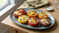 Resep Tomat Telur Panggang yang Lembut dan Gurih