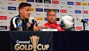 John Herdman memimpin Timnas Kanada di Gold Cup 2019 (AFP/Frederic J. Brown)