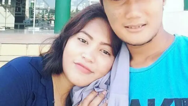 Foto terakhir bersama korban dengan kalimat romantis tersangka (Liputan6.com/Nefri Inge)