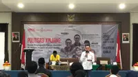 Seminar nasional bertema "Politisasi Xinjiang: Kasus Propaganda Hitam Amerika di Negara-Negara Muslim dalam Menekan China" (Istimewa)
&nbsp;