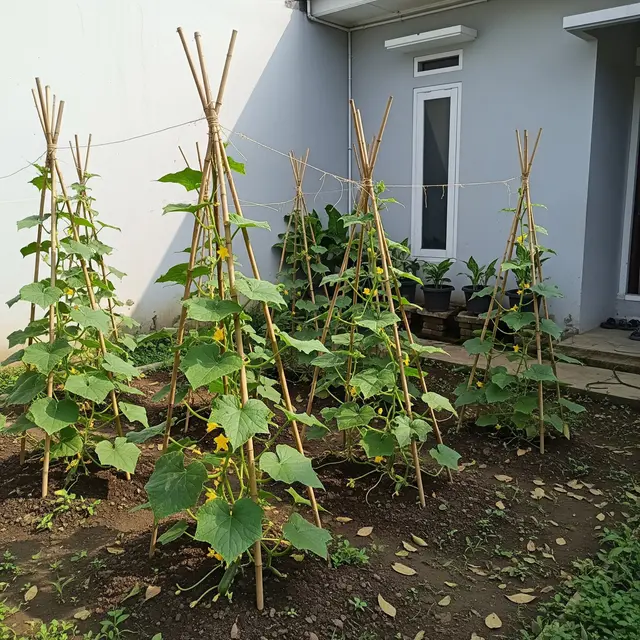 Trik Agar Kebun Mentimun Tidak Mudah Busuk Saat Musim Hujan, Jaga Panen Optimal