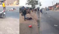 Kecelakaan Karambol 5 Kendaraan di Lampung Tengah, 2 Tewas 3 Luka Berat