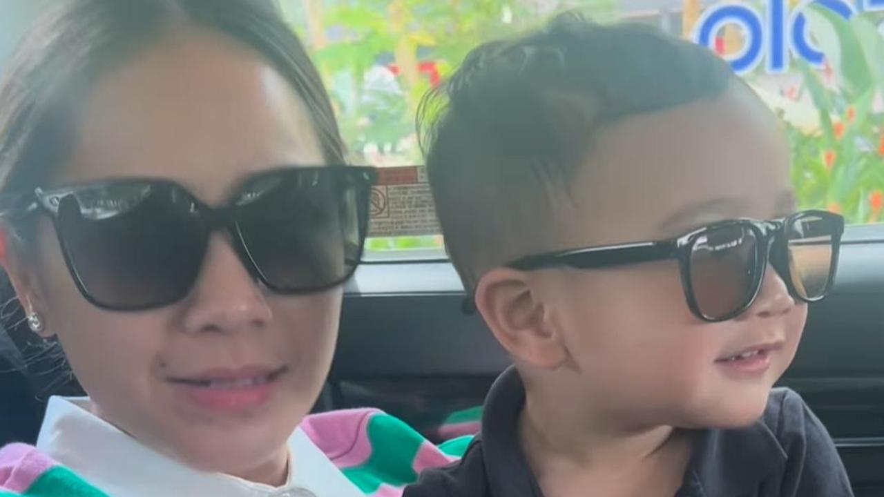 Potret Nagita Slavina dan Rayyanza begitu mirip.