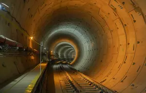 Menyusuri Lorong Bawah Tanah MRT Jakarta