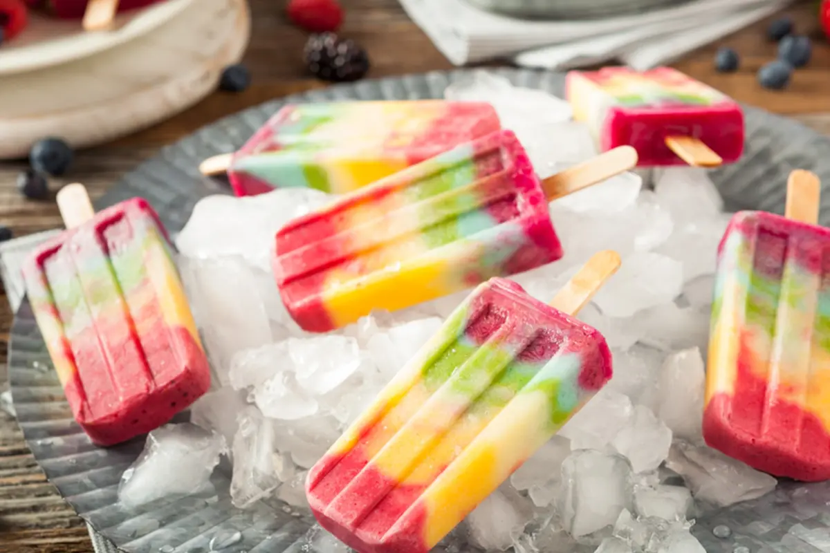 resep es gabus pelangi santan