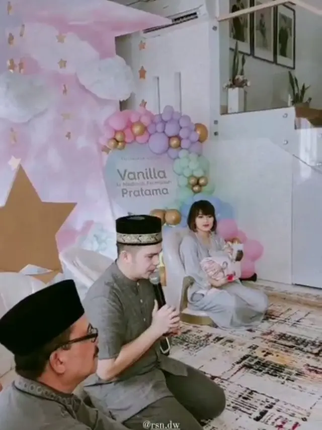 Akikah Vanilla Anak Rosiana Dewi