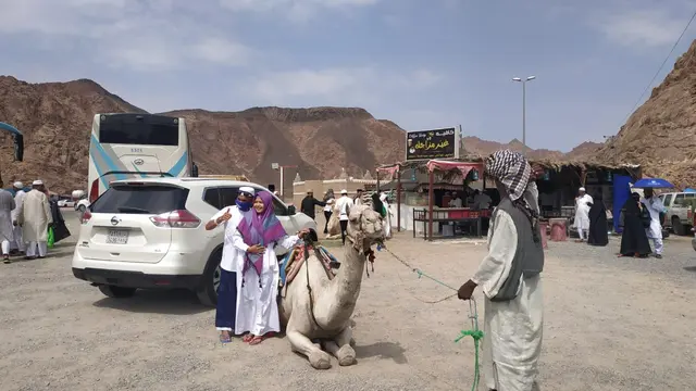 Jabal Magnet di Madinah.Nurmayanti/Liputan6.com
