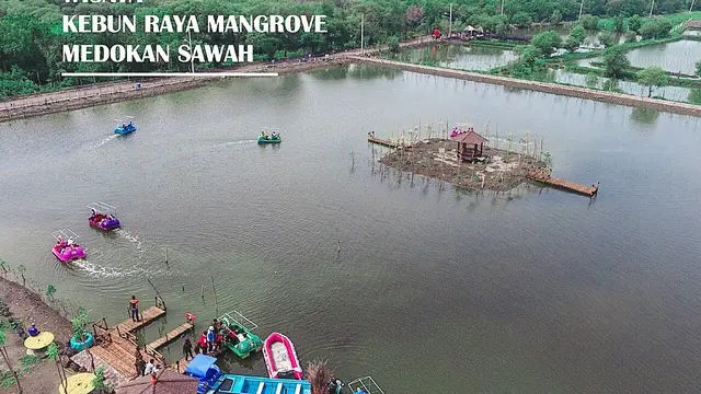 Potret Taman Mangrove Medokan, Spot Wisata Baru di Surabaya