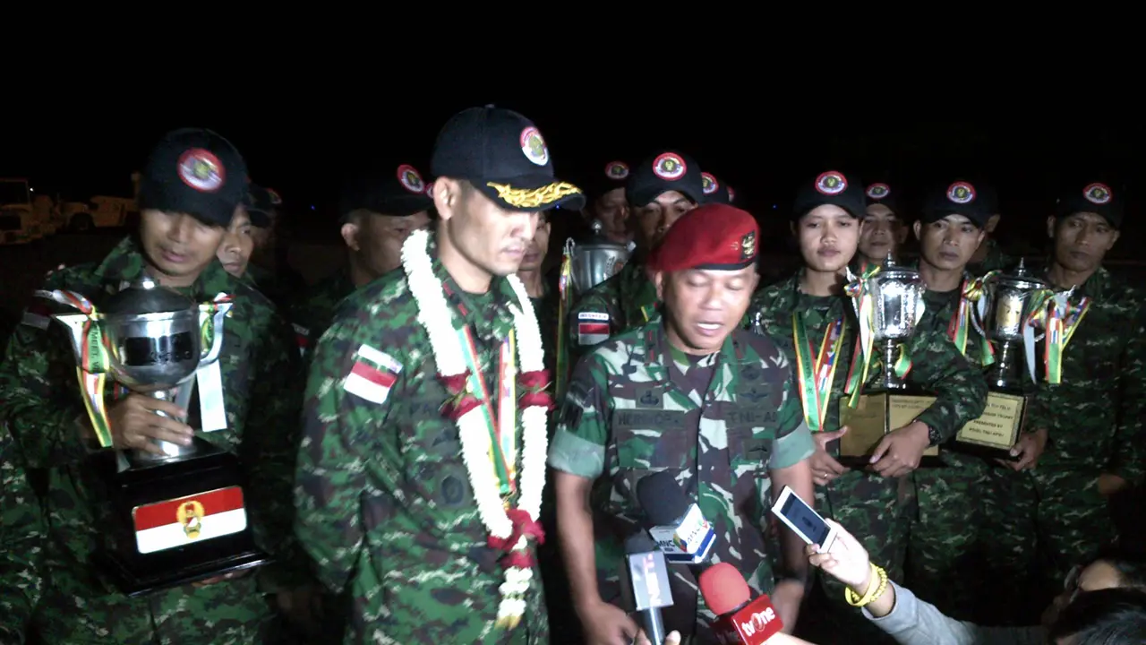 Tim Kopassus juara umum AARM