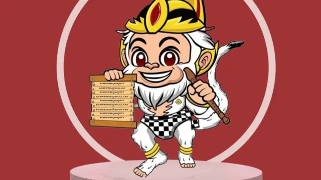 Utsawa Dharmagita tahun ini mengusung maskot 'Hanoman dengan nama Maruti. (Istimewa)