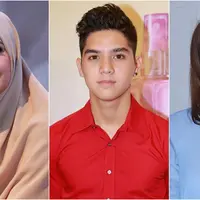 Beberapa artis yang dianggap mengenakan tanda salib (via Bintang Pictures)