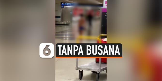 VIDEO: Wanita Berjalan Telanjang di Bandara Miami
