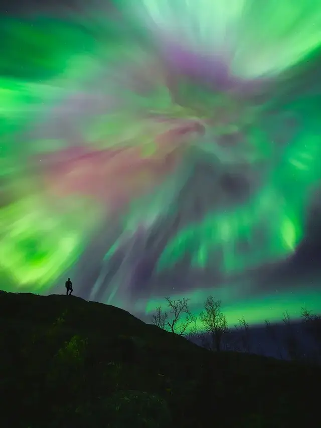 Auroraverse di Nordreisa, Norway.