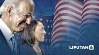 Banner Infografis Pelantikan Presiden AS Joe Biden & Wapres Kamala Harris. (Liputan6.com/Abdillah)