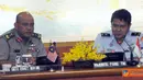 Citizen6, Cilangkap: Waasintel Panglima TNI Marsma TNI Heryanto Rachman menerima delegasi Maktab Turus Angkatan Tentera (MTAT) Malaysia, di ruang rapat Paripurna Mabes TNI Cilangkap Jakarta, Rabu (13/6). (Pengirim: Badarudin Bakri)