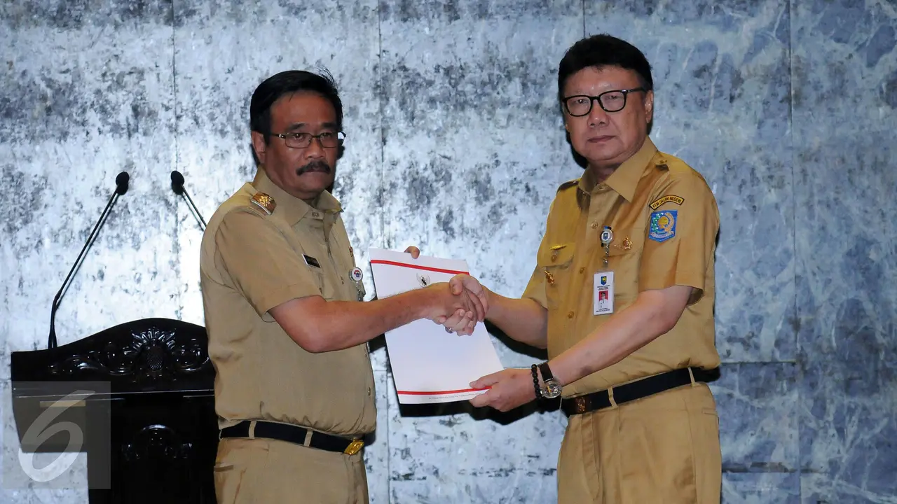 Djarot Resmi Jabat Plt Gubernur DKI Jakarta