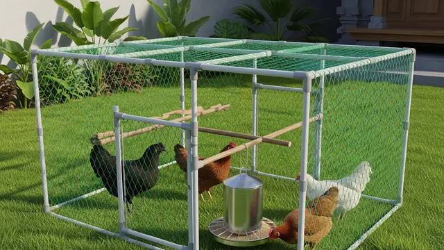 Ide Kandang Ayam dari Pipa PVC Anti Karat dan Mudah Dirakit