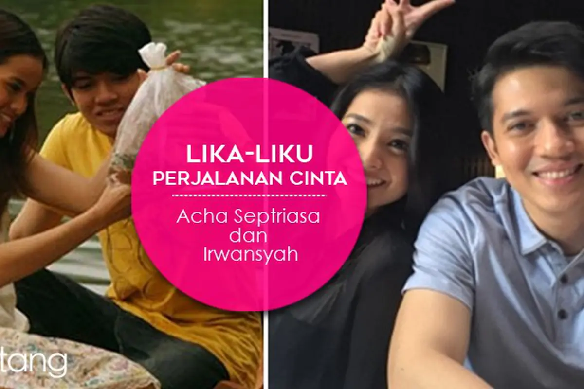 [Bintang] Acha Septriasa dan Irwansyah 