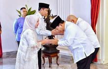 Presiden Jokowi Gelar Open House Idulfitri Bersama Menteri di Istana Negara