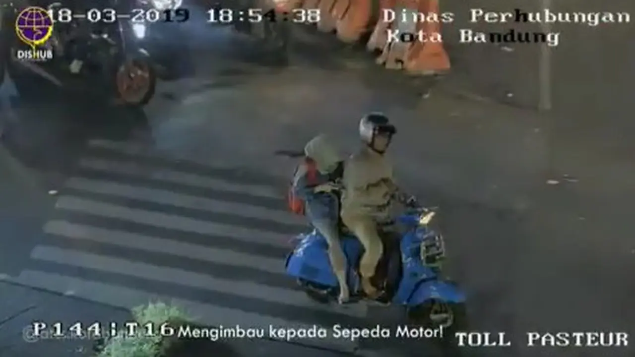 Pasangan Muda di Bandung Viral Karena Ditegur CCTV