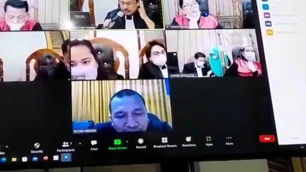Persidangan di PN Medan
