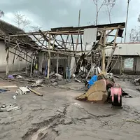 IDAI siagakan beberapa relawan dokter spesialis anak di daerah bencana erupsi Gunung Semeru. Foto: Document/IDAI.
