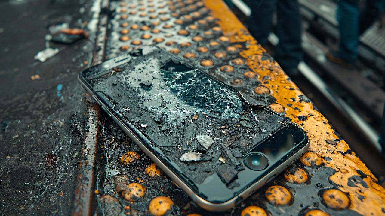 Ilustrasi HP basah kena air (Foto: Freepik)