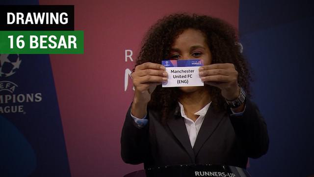 Berita video hasil drawing 16 besar Liga Champions 2018-2019 di mana Manchester United akan bertemu PSG (Paris Saint-Germain), Senin (17/12/2018).