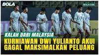 Kurniawan Minta Maaf, Timnas Indonesia U-17 Kalah dari Malaysia di AFF U-17 2026