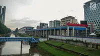 Menhub Budi Puas Usai Jajal Perdana Jalur KA Bandara Soetta
