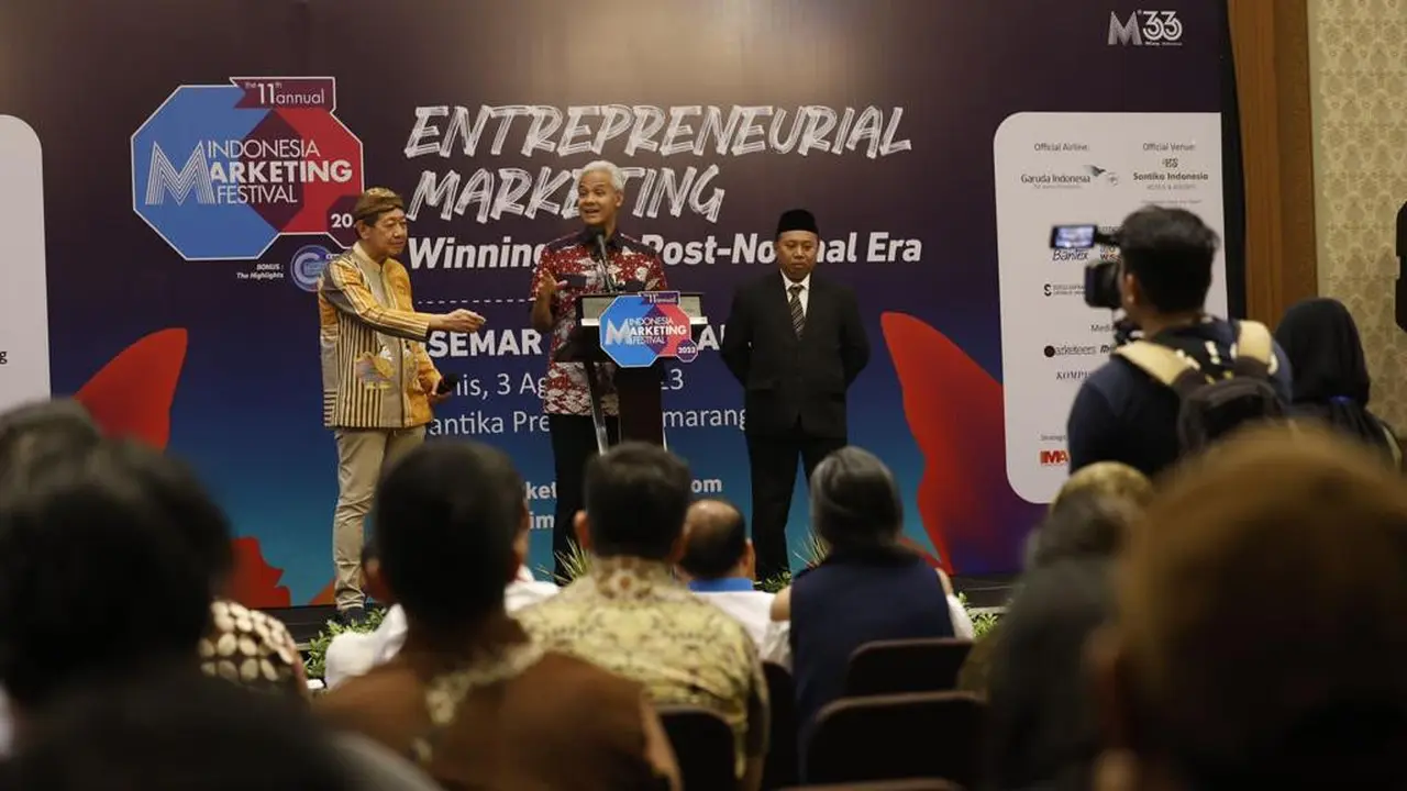 Gubernur Jawa Tengah (Jateng) Ganjar Pranowo diberikan gelar Gubernur Punakawan berkat kreativitas, inovasi, semangat kewirausahaan, dan kepemimpinan yang ditunjukkan selama memimpin Jateng (Istimewa)