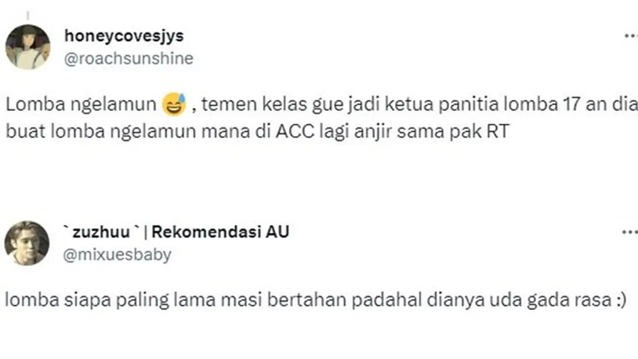 8 Ide Lomba 17 Agustus Ala Netizen Ini Bikin Geleng Kepala