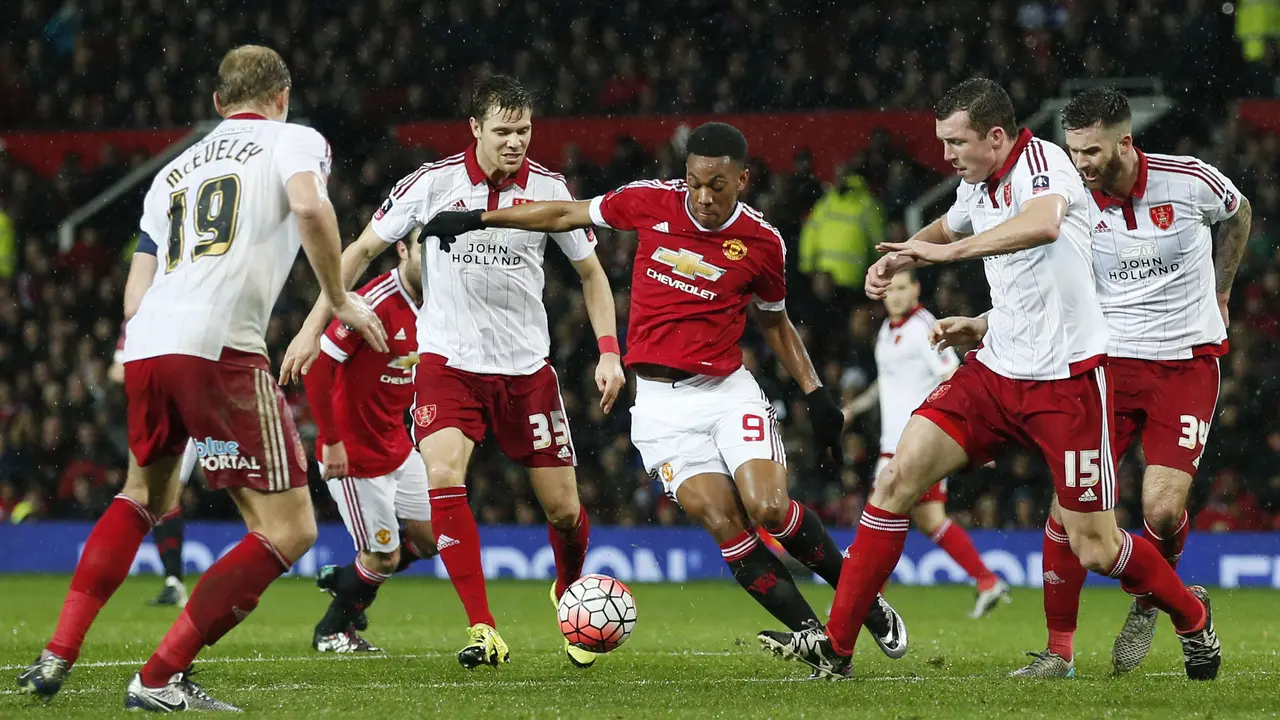 Manchester United vs Sheffield United (liputan6)