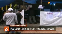 KPU Sulawesi Tenggara menggelar pemungutan surara ulang di 42 TPS lantaran banyak kotak suara yang dibuka tidak sesuai prosedur.