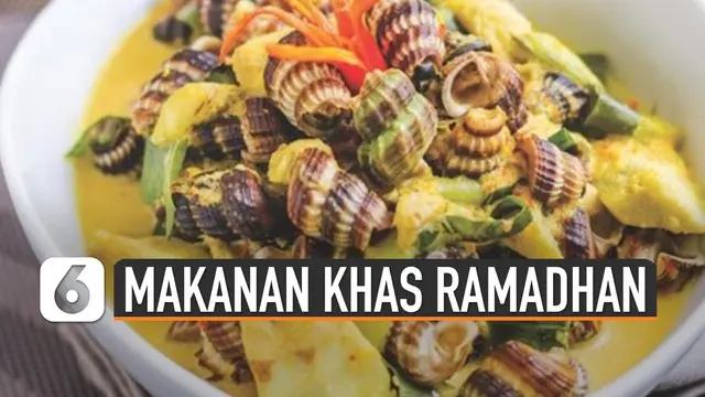 Bulan Ramadhan telah tiba. Banyak yang ditunggu saat bulan ini datang. Salah satunya makanan tradisional untuk berbuka puasa.